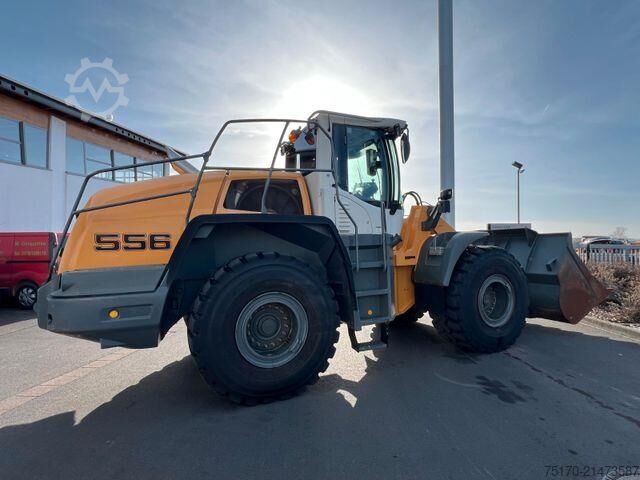 φορτωτής Liebherr L 556 / 5.574h / Waage / Zentralschmierung