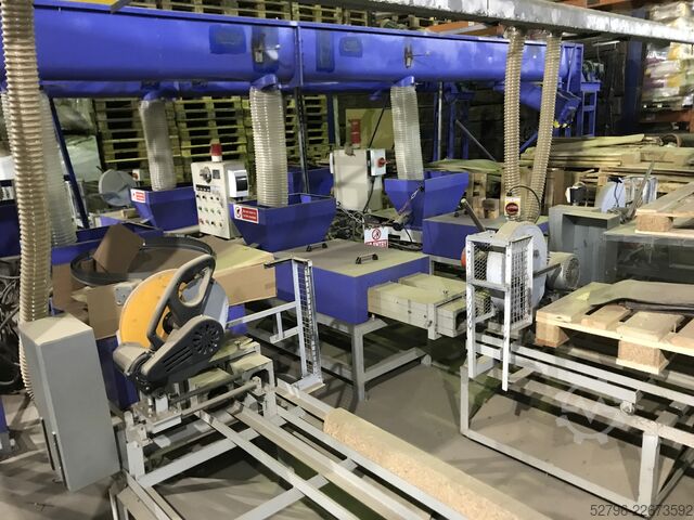 Anläggning för formning av sågspånsblock Zhengzhou A/X Machinery 