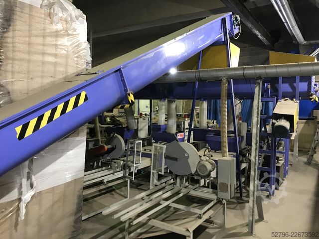 Anläggning för formning av sågspånsblock Zhengzhou A/X Machinery 