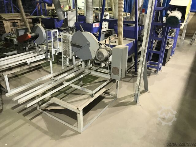 Anläggning för formning av sågspånsblock Zhengzhou A/X Machinery 