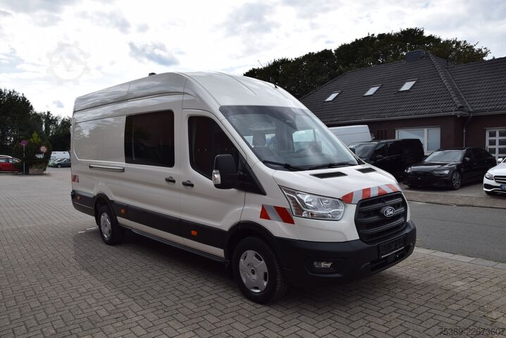 Furgão de teto alto Ford Transit  350 L4 Trend DOKA 6-Sitzer Maxi AHK
