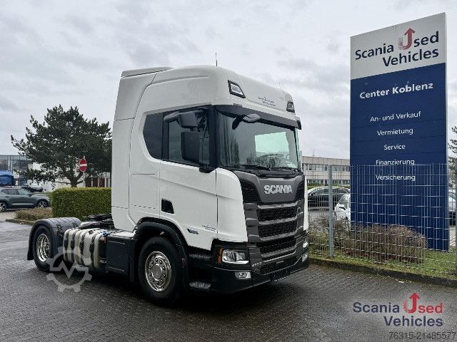 Tehlikeli madde kamyonu Scania R 460 NA - HYDRAULIK - HIGHLINE - 2x TANKs