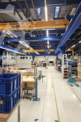 Systém portálového jeřábu Abus ELV 6,3 t x 6520 mm