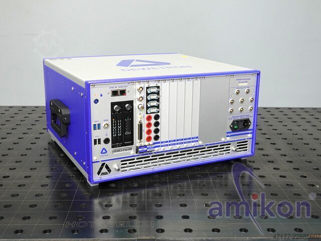 TRION3 1810M 4-Fazlı, 10 MS/s DEWETRON DEWE3-PA8-RM Power Analyzer