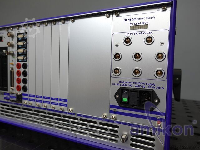 TRION3 1810M 4-Fazlı, 10 MS/s DEWETRON DEWE3-PA8-RM Power Analyzer