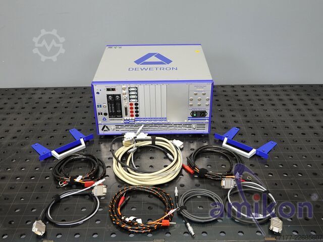 TRION3 1810M 4-Fazlı, 10 MS/s DEWETRON DEWE3-PA8-RM Power Analyzer