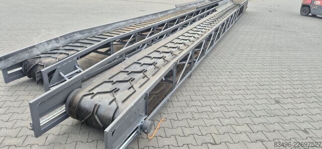 Cinta transportadora, cinta transportadora de artesa, banda transportadora Forderband Transportband  Conveyor 