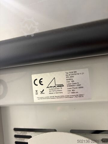 Set di saldatura Alpha Laser ALM300