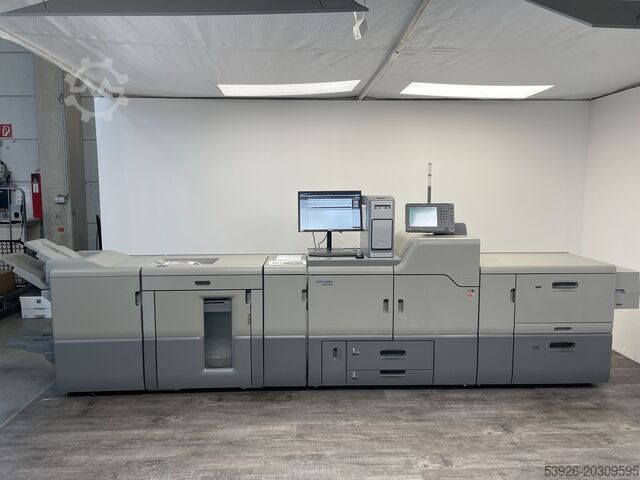Máquina de impressão digital Ricoh Pro C7100X incl. Fiery Bookletfinisher, Paperdeck, Stacker