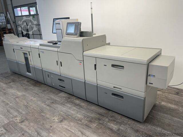 Digitale drukmachine Ricoh Pro C7100X incl. Fiery Bookletfinisher, Paperdeck, Stacker