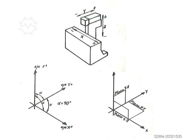 Mașini de frezat universale și CNC Metba MB-50-D CNC X: 1100 - Y: 600 - Z: 500mm
