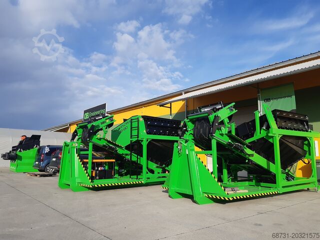 Zeefmachine DB Engineering Ltd. Traserscreen DB-80