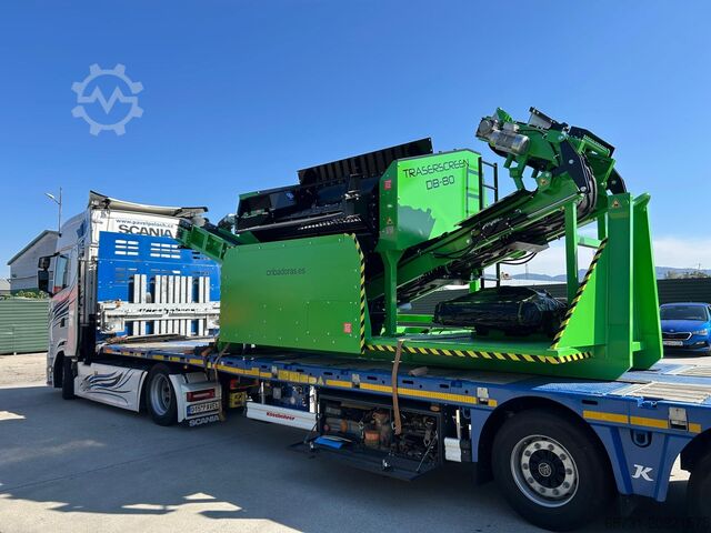 Zeefmachine DB Engineering Ltd. Traserscreen DB-80