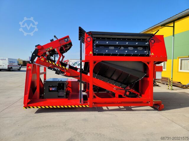 Zeefmachine DB Engineering Ltd. Traserscreen DB-80