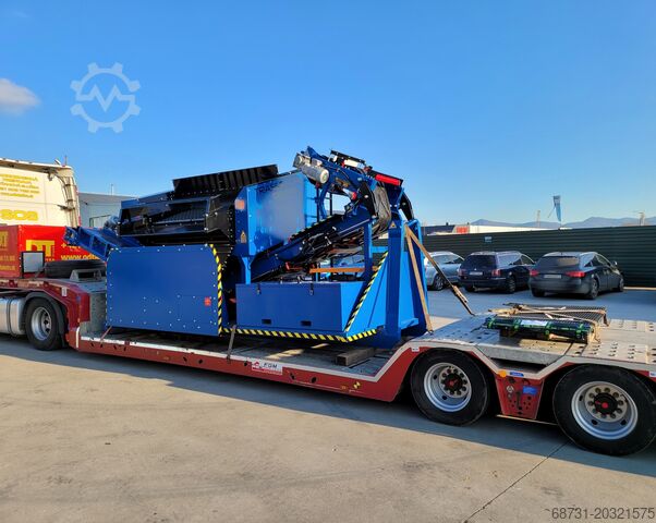 Zeefmachine DB Engineering Ltd. Traserscreen DB-80