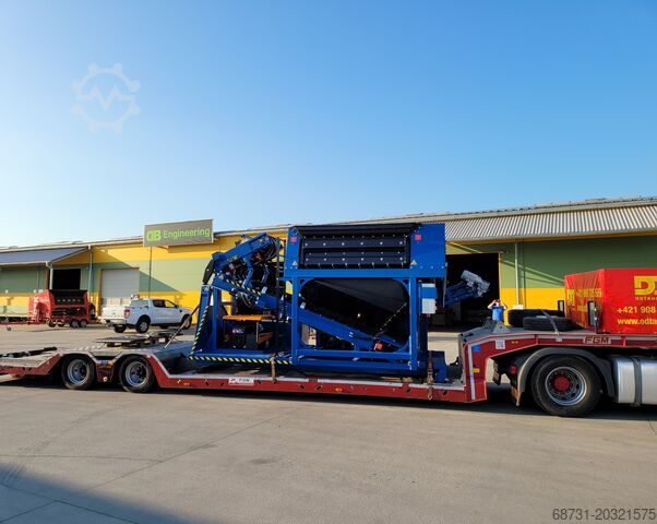 Zeefmachine DB Engineering Ltd. Traserscreen DB-80