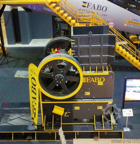 Drticí zařízení FABO Jaw crusher | Stone crusher 320-600 TPH Jaw crusher | Stone crusher