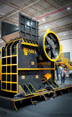 Drticí zařízení FABO Jaw crusher | Stone crusher 320-600 TPH Jaw crusher | Stone crusher