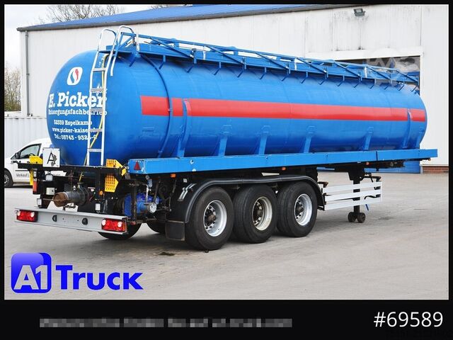Tanker semitrailer HENDRICKS,GOCH Stadler  32m³ Pumpe Gülle Sickerwasser