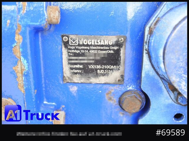 Tanker semitrailer HENDRICKS,GOCH Stadler  32m³ Pumpe Gülle Sickerwasser