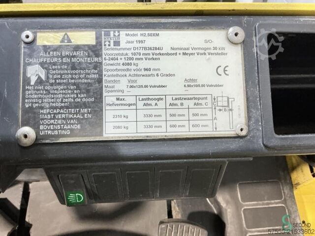 Heftruck Hyster H 2.50 XM