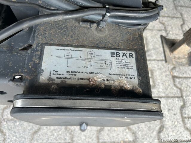 Reboque baú SAXAS AKD 71-11-Z / LBW