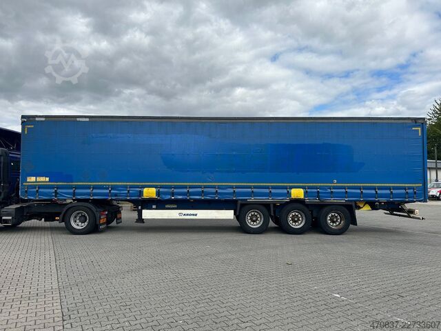 Semi-reboque aberto com lona KRONE SD / Standard / TüV 01-2027
