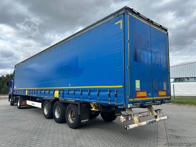 Semi-reboque aberto com lona KRONE SD / Standard / TüV 01-2027