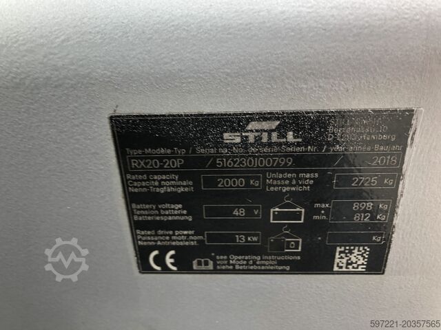 Elektrisch – 4 wielen Still RX20-20P