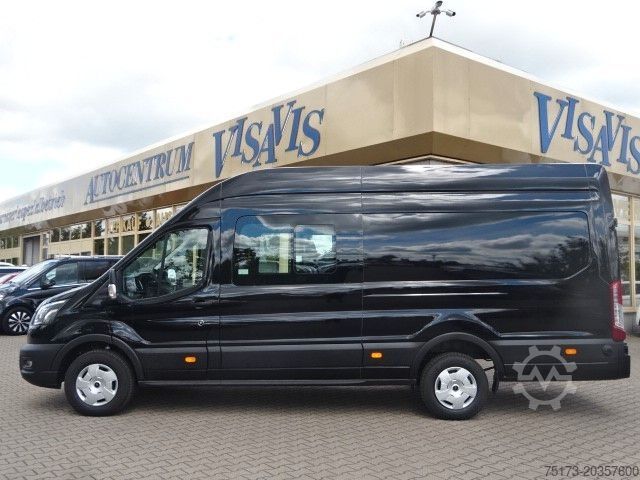 Højt tag varevogn FORD Transit 350L4H3 DoKa Kasten LKW Stndhz 360Kam