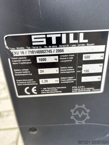 Transpalete electrice Still EXU16