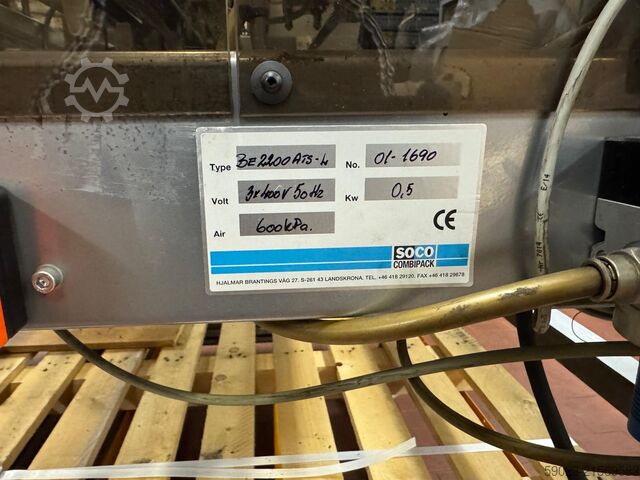 Skládačka kartonů SOCO SYSTEM BE-2200