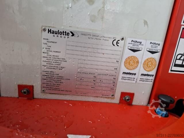 Hefplatform Haulotte STAR 10