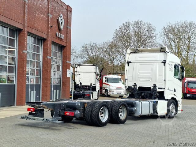 Châssis avec cabine Scania R580 V8 NGS 6x4 chassis - Retarder - 4.75 WB - ...