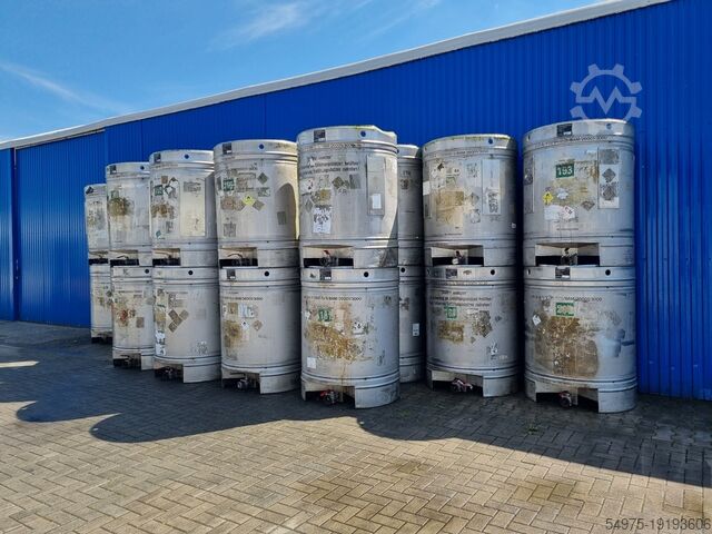 Transportcontainertank van roestvrij staal Schwarz Apparate- und Behälterbau