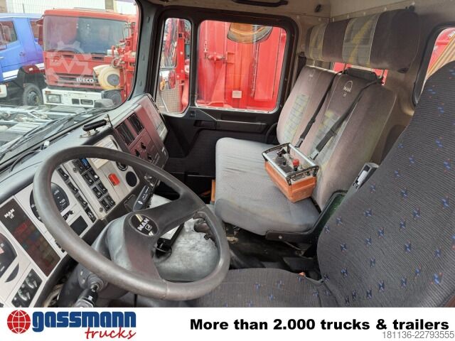Autocarro ribaltabile MAN 19.364/414 4x4 BB, Winterdienstausstattung, Kran