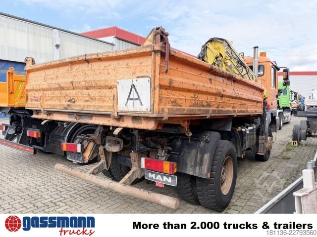 Camion per usi speciali MAN 19.364/414 4x4 BB, Winterdienstausstattung, Kran