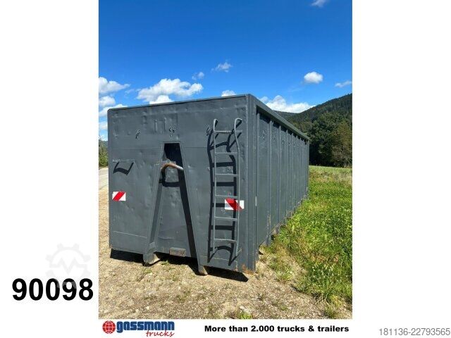 Cassone scarrabile  Nau Abrollcontainer mit Flügeltür ca. 37m³
