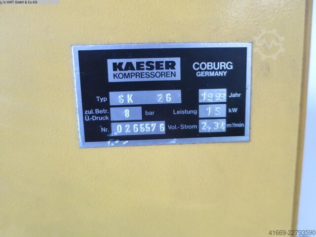 šroubový kompresor KAESER Sigma Profi SK26