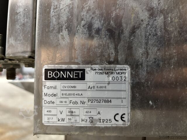 Forno Hobart Bonnet Equajet