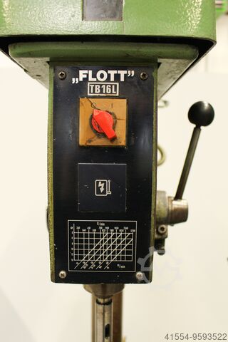 Taladro de banco y unidad especial de perforación FLOTT TB16L