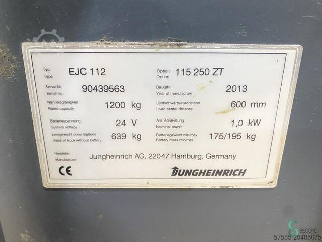 Chariot élévateur Jungheinrich EJC 112