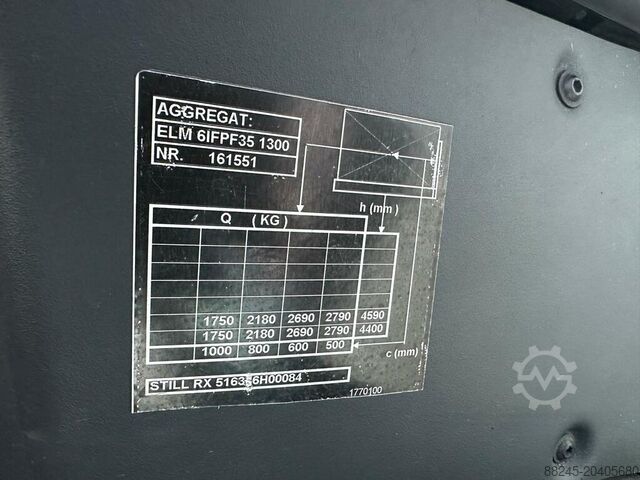 VS-22455 Chariot élévateur électrique triple mât pour conteneurs Still RX60-35 STILL RX60-35