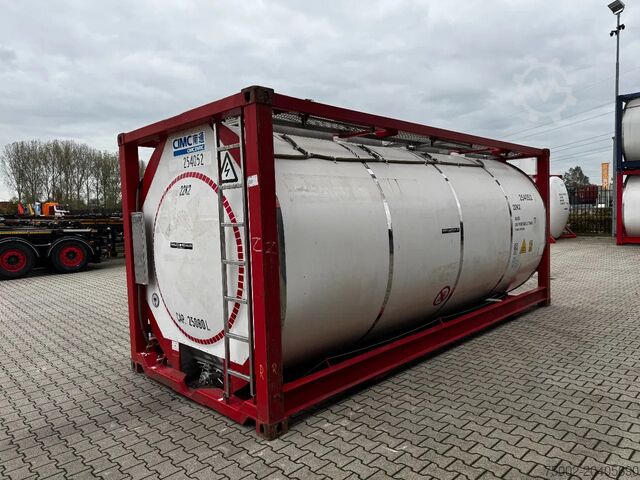 Tankcontainer CIMC 20FT ISO, 25.080L / 1-COMP / 3 BAFFELS / T12 / ...
