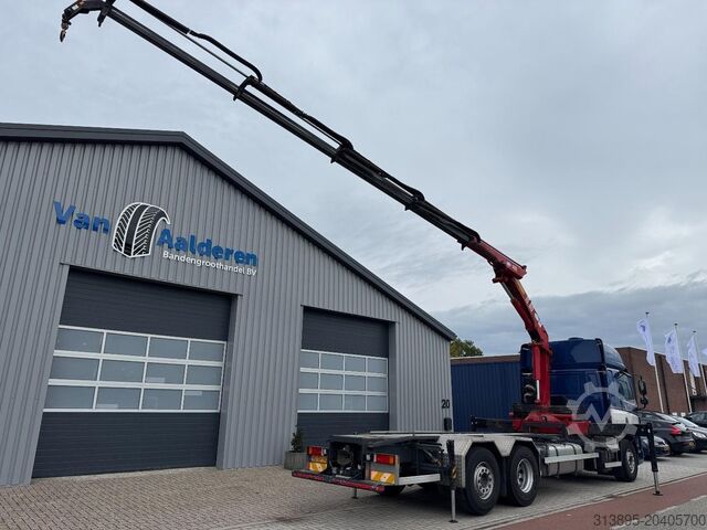 Kraanwagen DAF CF85-360 6x2 HMF 1580 / 4S, EURO 5