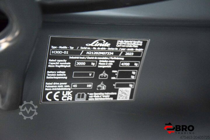 Forklift Linde H30D-01 1202 5 HYDR. VALVES! 2 PCS - BRA