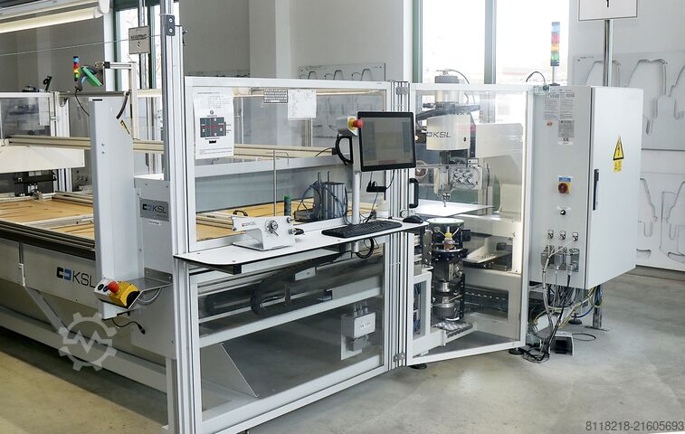 CNC rotaciona glava šivaće mašine PFAFF-KSL KSL110 - CNC-Drehkopf Nähanlage 2500x800