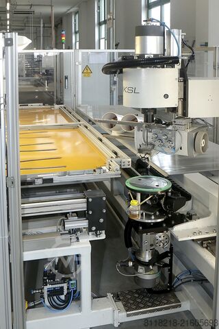 CNC rotaciona glava šivaće mašine PFAFF-KSL KSL110 - CNC-Drehkopf Nähanlage 2500x800