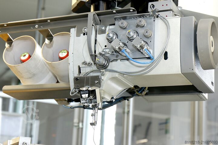 CNC rotaciona glava šivaće mašine PFAFF-KSL KSL110 - CNC-Drehkopf Nähanlage 2500x800