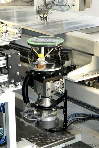 CNC rotaciona glava šivaće mašine PFAFF-KSL KSL110 - CNC-Drehkopf Nähanlage 2500x800